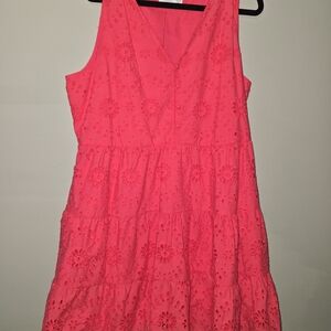 Time and Tru Pink Sleeveless Dress
